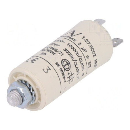 Condensator Motor 3uF 420VAC | Electronic-mag.ro | Componente Electronice