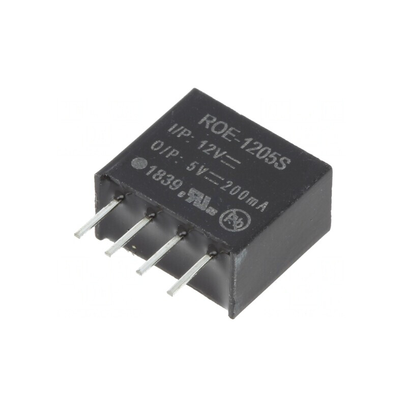 Convertor DC/DC 1W 10,8-13,2V la 5V 200mA | Electronic-mag.ro | Componente Electronice