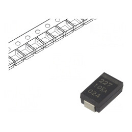 Condensator tantal-polimer 220uF 10V SMD | Electronic-mag.ro | Componente Electronice