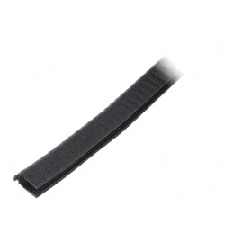 Ecran PVC 10m Negru 15mm | Electronic-mag.ro | Componente Electronice