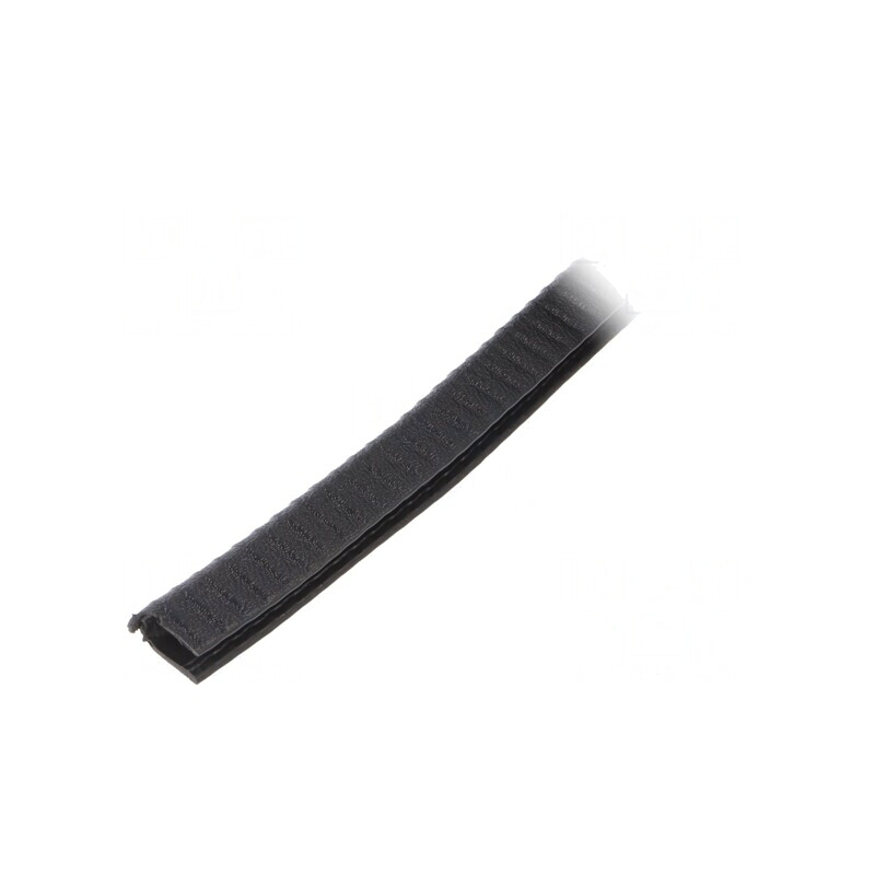 Ecran PVC 10m Negru 15mm | Electronic-mag.ro | Componente Electronice