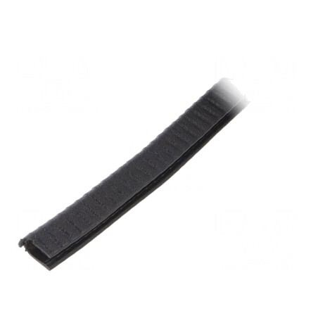 Ecran PVC 10m Negru 15mm | Electronic-mag.ro | Componente Electronice