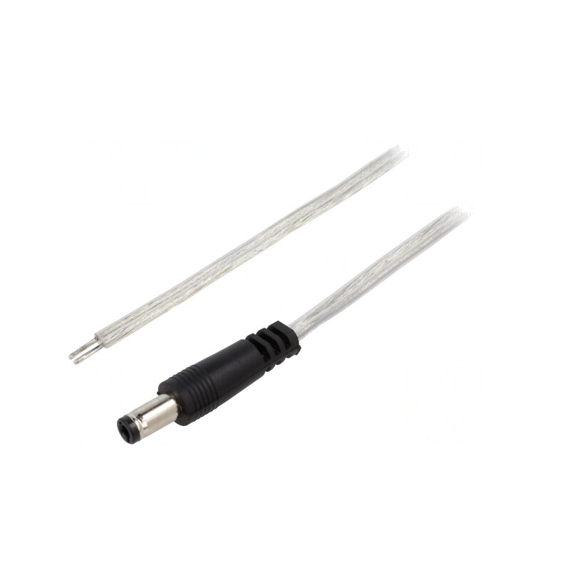 Cablu 2x0,5mm2 cu Mufă DC 5,5/2,5 Transparent 2m | Electronic-mag.ro | Componente Electronice Cablu 2x0,5mm2 cu Mufă DC 5,5/2,5 Transparent 2m | Electronic-mag.ro | Componente Electronice