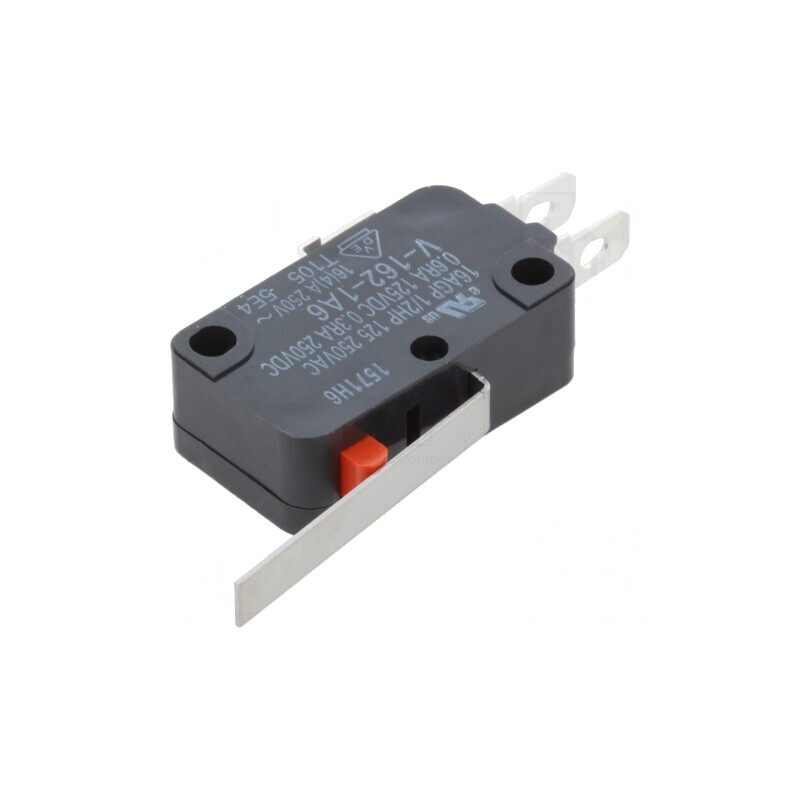 Microîntrerupător SNAP ACTION SPDT 16A 250VAC 0.3A 250VDC | Electronic-mag.ro | Componente Electronice