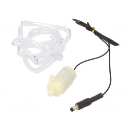 Pompă de Apă DC 3-6V 80-100l/h | Electronic-mag.ro | Componente Electronice