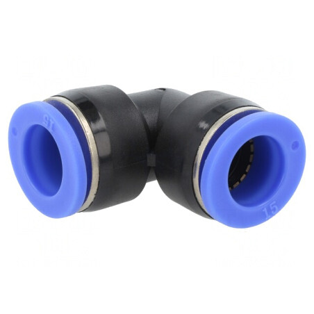 Racord Push-In Unghi Alamă Nichelată PBT 0,95-15 Bar | Electronic-mag.ro | Componente Electronice
