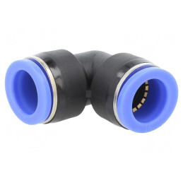 Racord Push-In Unghi Alamă Nichelată PBT 0,95-15 Bar | Electronic-mag.ro | Componente Electronice