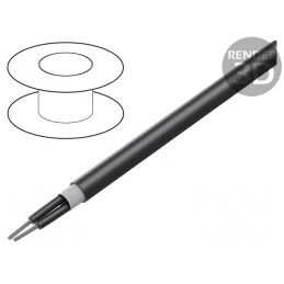 Cablu de Control ÖLFLEX® ROBUST FD 2x0,5mm2 Negru