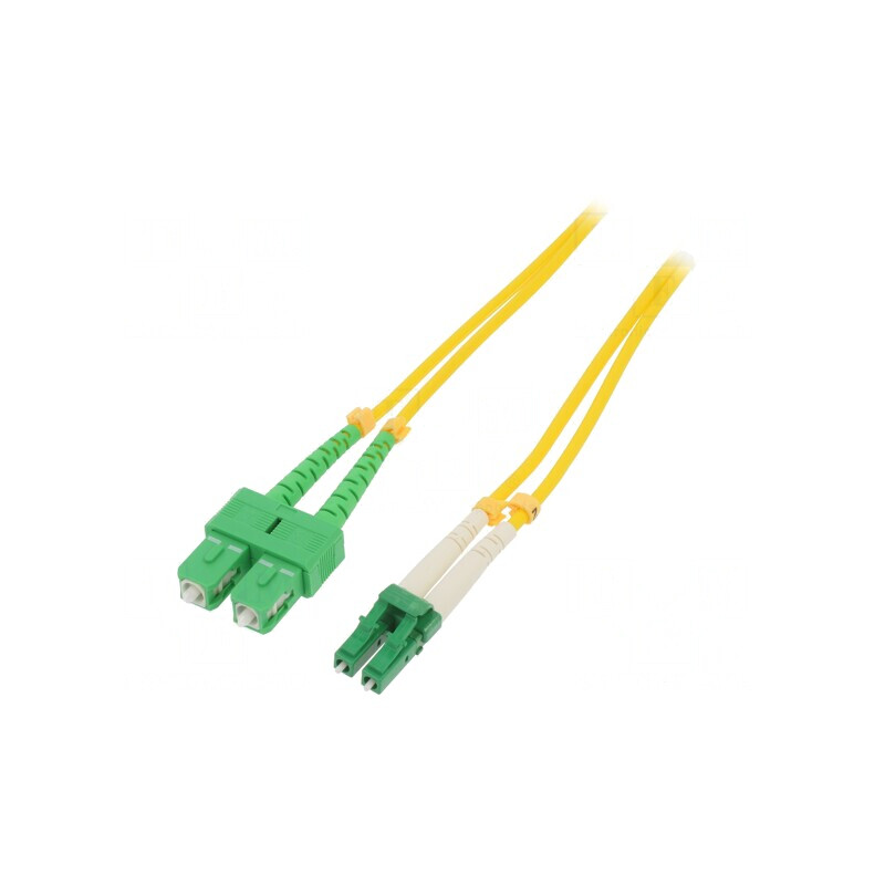 Patch Cord Fibră Optică LC/APC la SC/APC 3m 9/125um | Electronic-mag.ro | Componente Electronice Patch Cord Fibră Optică LC/APC la SC/APC 3m 9/125um | Electronic-mag.ro | Componente Electronice
