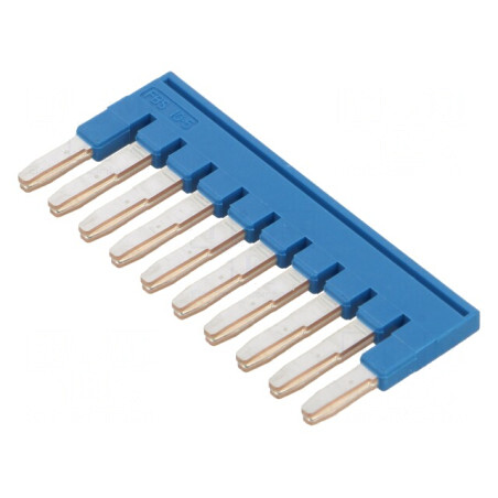 Punte cu șuruburi albastră 10 piste 5mm | Electronic-mag.ro | Componente Electronice