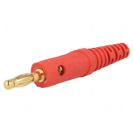 Mufă Banană 4mm 32A Roșie | Electronic-mag.ro | Componente Electronice