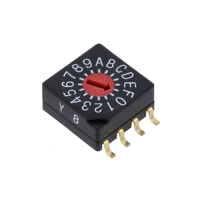 Întrerupător codificare SMD 2,54mm 100mΩ 2,45N | Electronic-mag.ro | Componente Electronice
