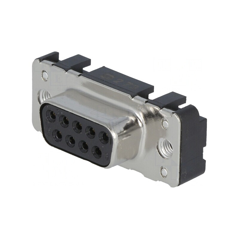 Conector D-Sub 9-Pin Soclu Mamă cu Montare THT și Fixare prin Șuruburi | Electronic-mag.ro | Componente Electronice Conector D-Sub 9-Pin Soclu Mamă cu Montare THT și Fixare prin Șuruburi | Electronic-mag.ro | Componente Electronice