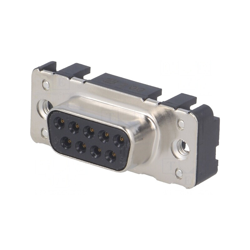 Soclu Mamă D-Sub 9 PIN THT Cu Șuruburi | Electronic-mag.ro | Componente Electronice