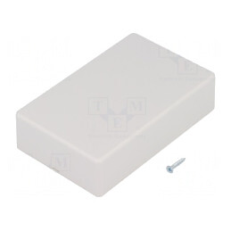 Carcasă universală ABS gri deschis 57x90x23mm | Electronic-mag.ro | Componente Electronice
