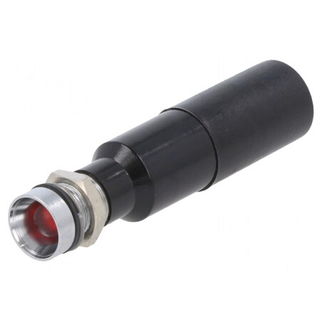 Lampă LED Roșie 230V Ø8mm | Electronic-mag.ro | Componente Electronice