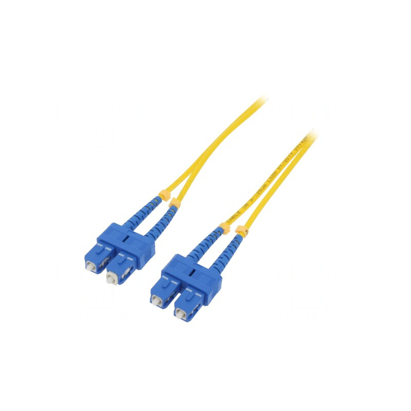 Patch Cord Fibra Optica SC/UPC 5m LSZH Galben | Electronic-mag.ro | Componente Electronice Patch Cord Fibra Optica SC/UPC 5m LSZH Galben | Electronic-mag.ro | Componente Electronice