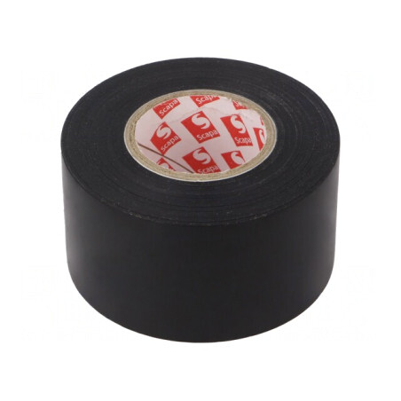 Bandă Electroizolantă Neagră 38mm x 25m | Electronic-mag.ro | Componente Electronice