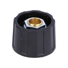 Buton Rotativ ABS 6.35mm 23x15.5mm | Electronic-mag.ro | Componente Electronice