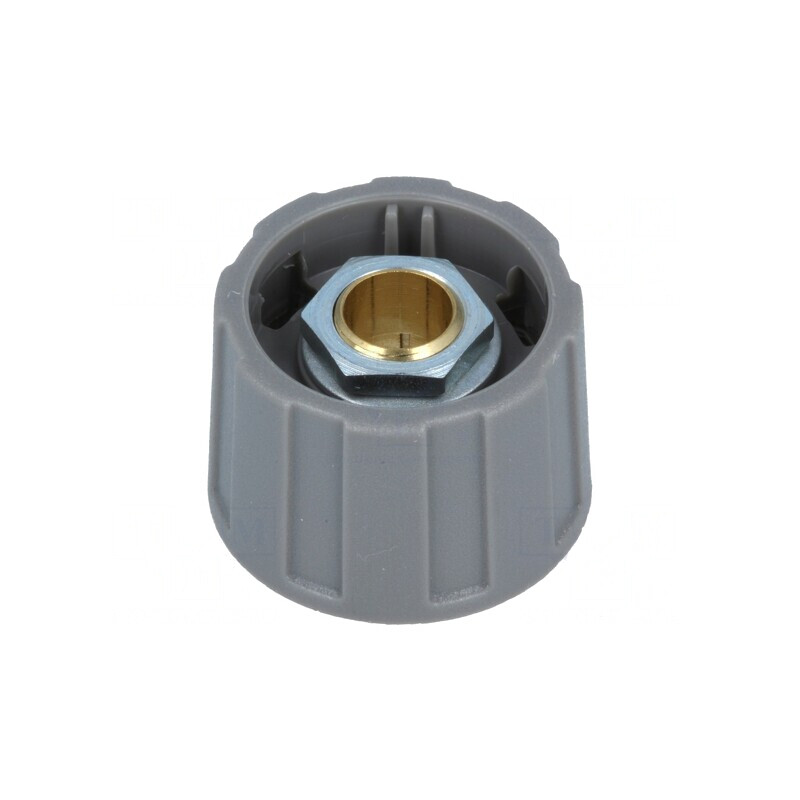 Buton rotativ gri 6,35mm 23x15,5mm ABS | Electronic-mag.ro | Componente Electronice