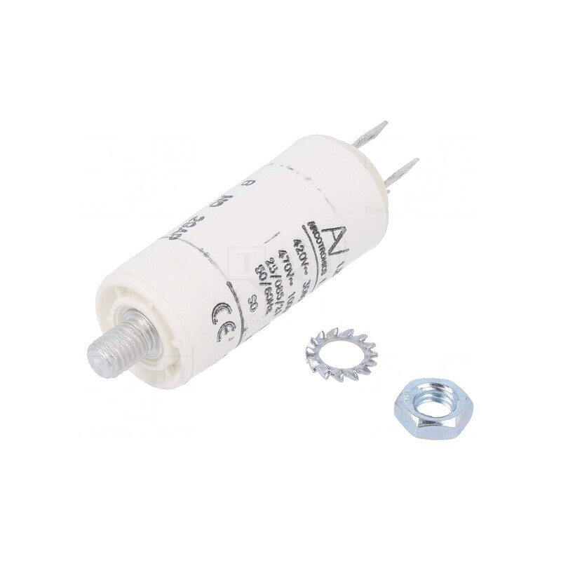 Condensator Motoare 1uF 470VAC ±5% | Electronic-mag.ro | Componente Electronice