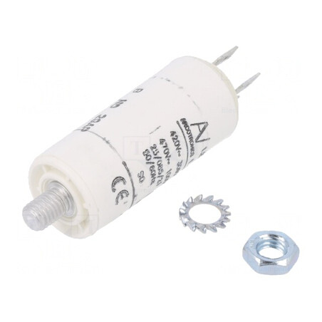 Condensator Motoare 1uF 470VAC ±5% | Electronic-mag.ro | Componente Electronice