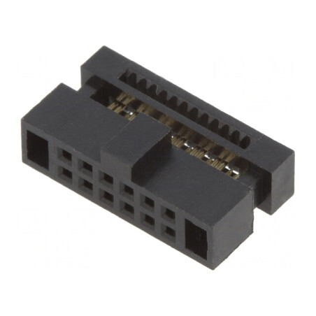 "Mufă pini mamă 12 pini 1,27mm IDC Minitek127" | Electronic-mag.ro | Componente Electronice