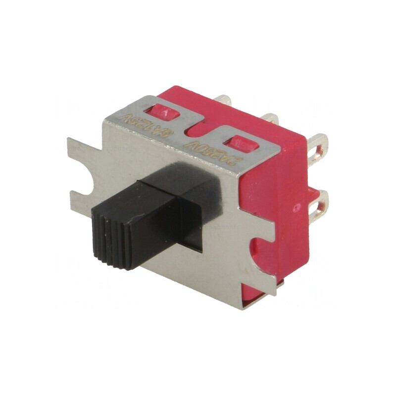 Comutator glisant DPDT 2A 250VAC ON-ON cu șurub | Electronic-mag.ro | Componente Electronice
