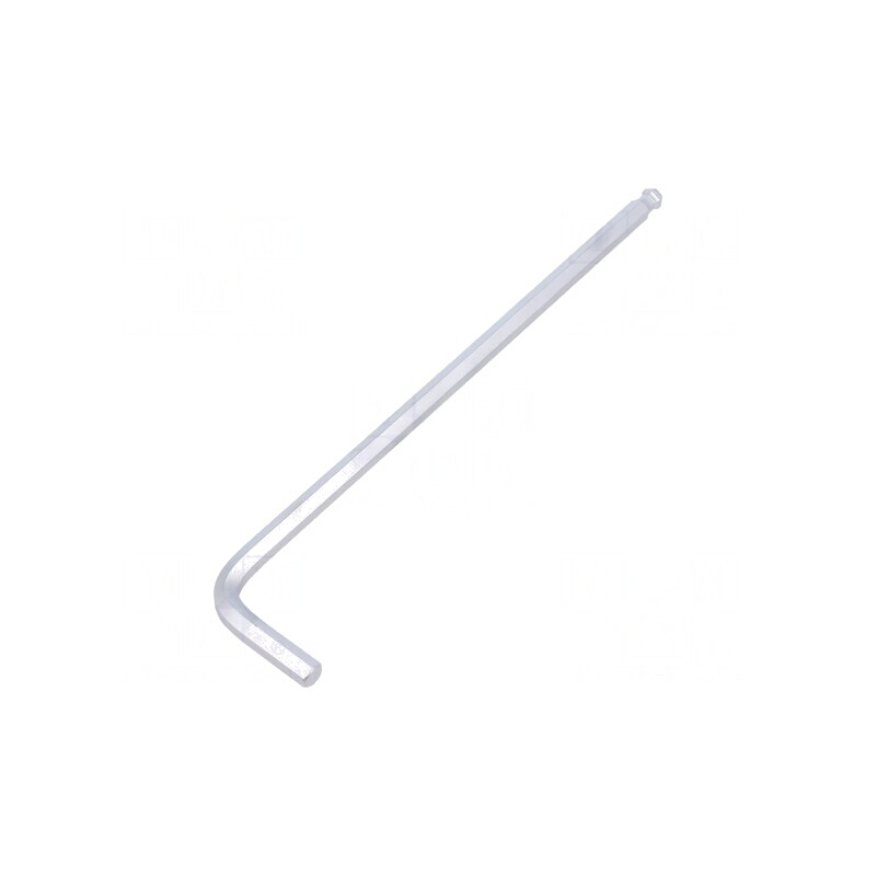 Cheie imbus sferică 6mm oțel lungă 186mm | Electronic-mag.ro | Componente Electronice