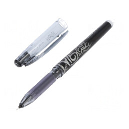 Stilou cu Bilă Neagră 0,5mm Pilot FriXion | Electronic-mag.ro | Componente Electronice