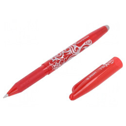 Stilou cu bilă; roşie; 0,7mm; FRIXION