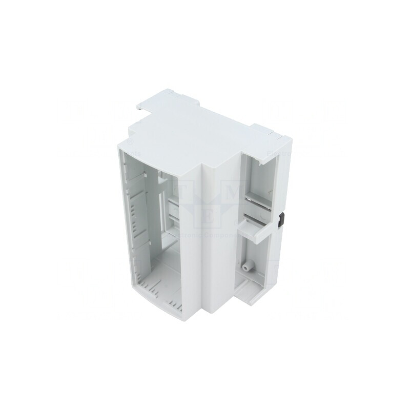 Carcasă ABS gri pentru șină DIN 89x106x65mm | Electronic-mag.ro | Componente Electronice