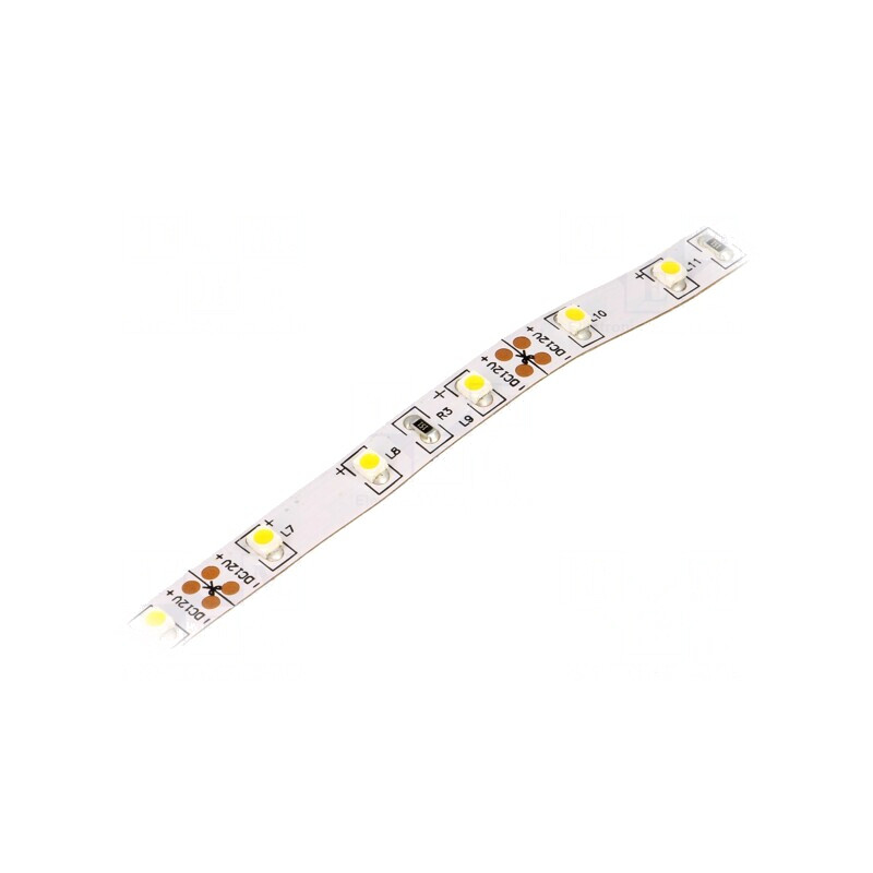 Bandă LED alb cald 12V 4,8W/m IP20 | Electronic-mag.ro | Componente Electronice
