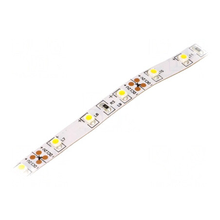 Bandă LED alb cald 12V 4,8W/m IP20 | Electronic-mag.ro | Componente Electronice