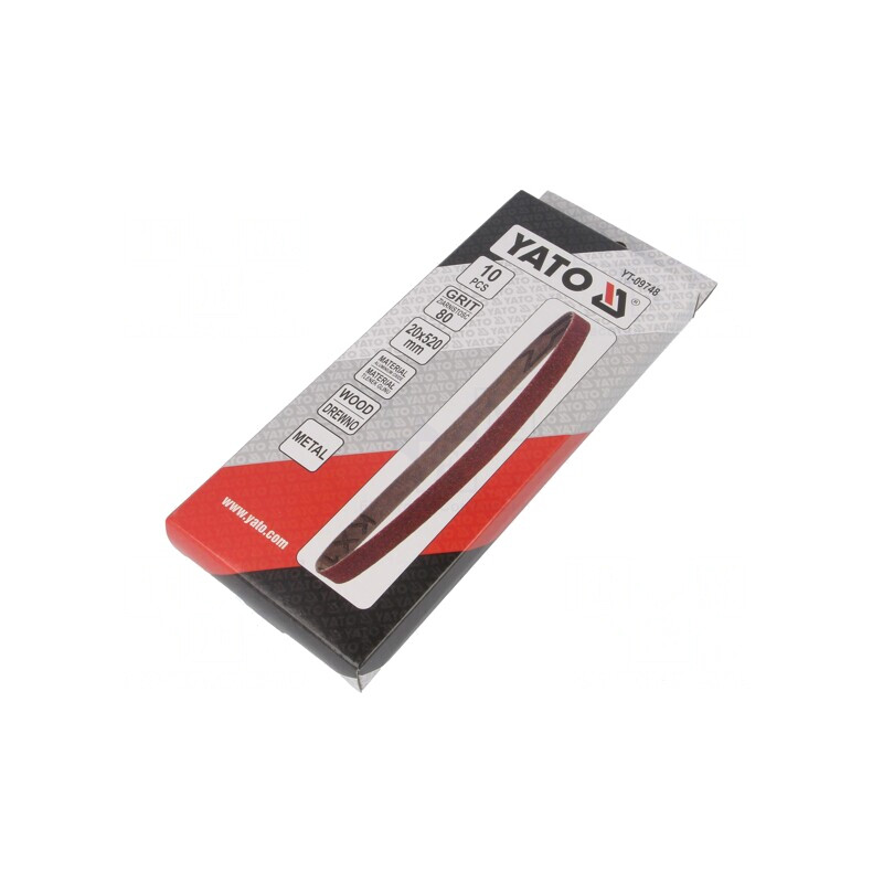 Bandă abrazivă 520mm x 20mm Granulație 80 | Electronic-mag.ro | Componente Electronice