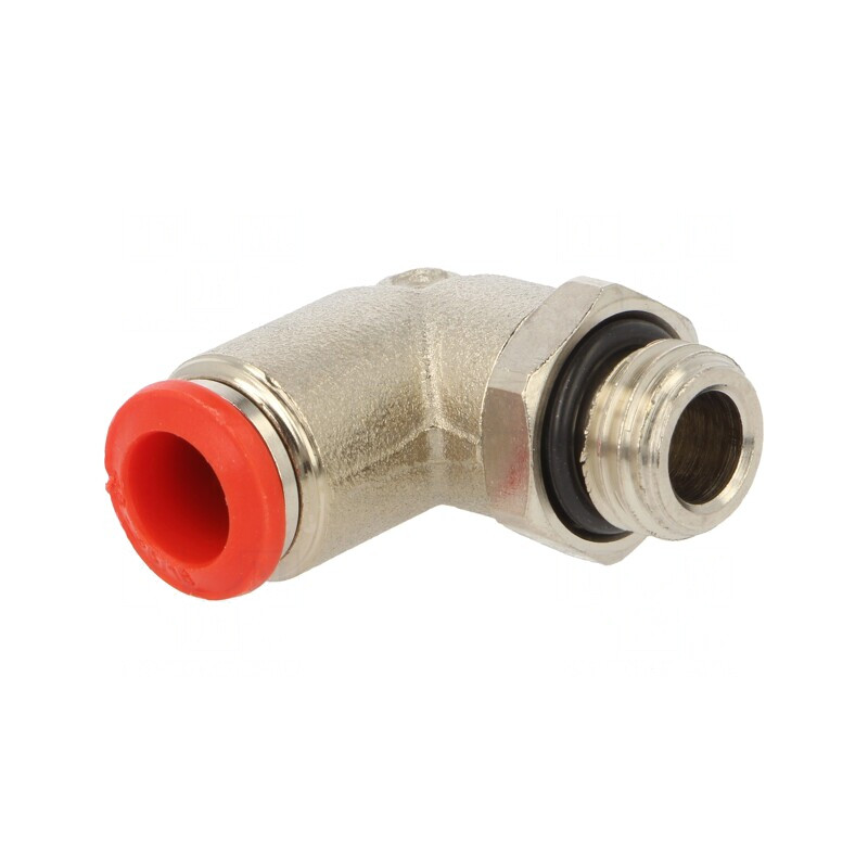 Racord push-in unghi nichelat 20bar | Electronic-mag.ro | Componente Electronice