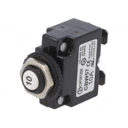 Siguranţă termică 10A 125V/250V/32VDC/50VDC | Electronic-mag.ro | Componente Electronice