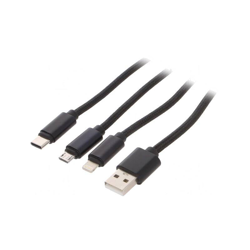 Cablu USB 2.0 1m Negru Cablexpert | Electronic-mag.ro | Componente Electronice Cablu USB 2.0 1m Negru Cablexpert | Electronic-mag.ro | Componente Electronice