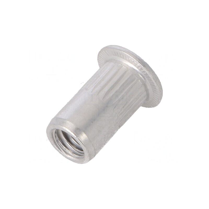 Piuliță nit aluminiu M5 10 buc. | Electronic-mag.ro | Componente Electronice