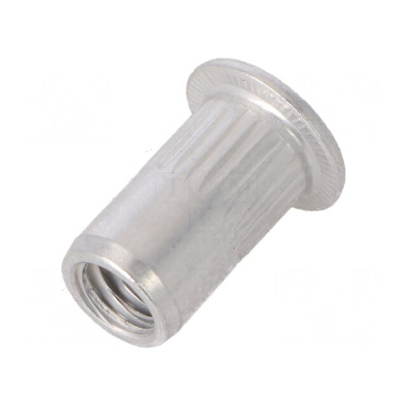 Piuliță nit aluminiu M5 10 buc. | Electronic-mag.ro | Componente Electronice