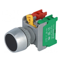 Comutator de Apăsare 22mm 1 NC NO | Electronic-mag.ro | Componente Electronice