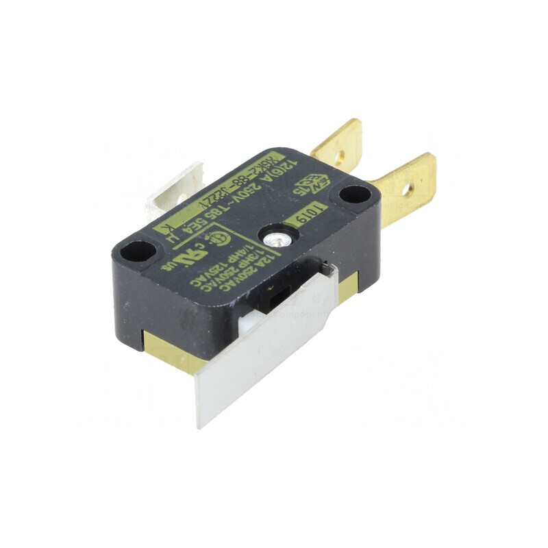 Microîntrerupător cu Manetă 12A/250VAC SPDT IP40 | Electronic-mag.ro | Componente Electronice