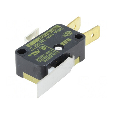 Microîntrerupător cu Manetă 12A/250VAC SPDT IP40 | Electronic-mag.ro | Componente Electronice