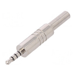 Mufă Jack 3.5mm Stereo 4 Pini Dreaptă