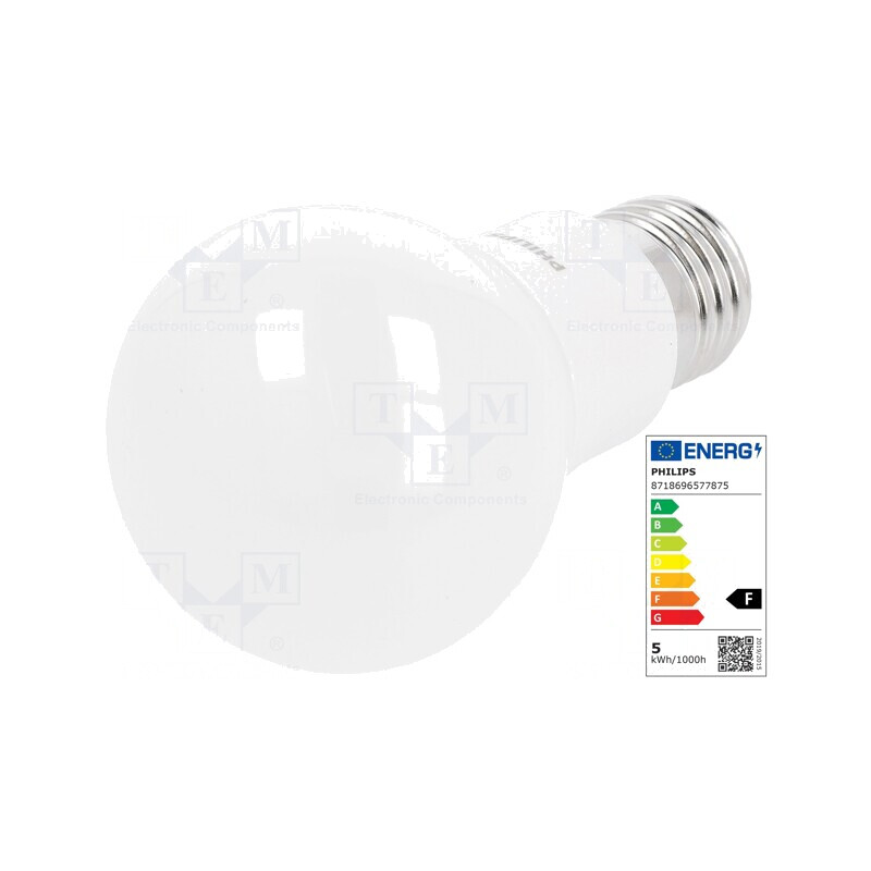 Lampă LED E27 5W 6500K 470lm Alb Rece | Electronic-mag.ro | Componente Electronice