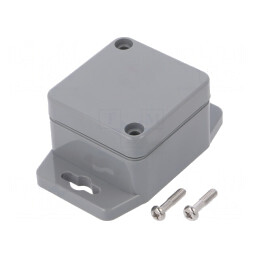 Carcasă Universală cu Lame de Fixare 50x52x35mm | Electronic-mag.ro | Componente Electronice