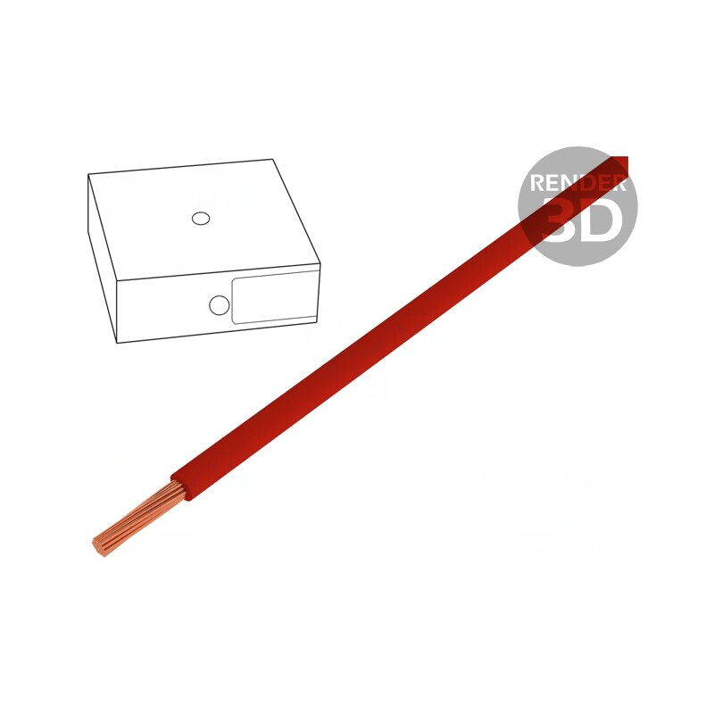 Cablu Electric Litat Cu 16mm² PVC Roșu 450V/750V | Electronic-mag.ro | Componente Electronice Cablu Electric Litat Cu 16mm² PVC Roșu 450V/750V | Electronic-mag.ro | Componente Electronice