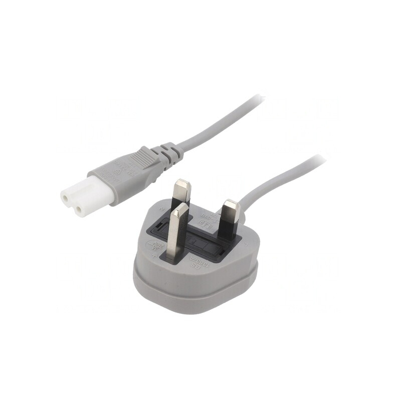 Cablu Alimentare 1.8m Gri 3A | Electronic-mag.ro | Componente Electronice Cablu Alimentare 1.8m Gri 3A | Electronic-mag.ro | Componente Electronice
