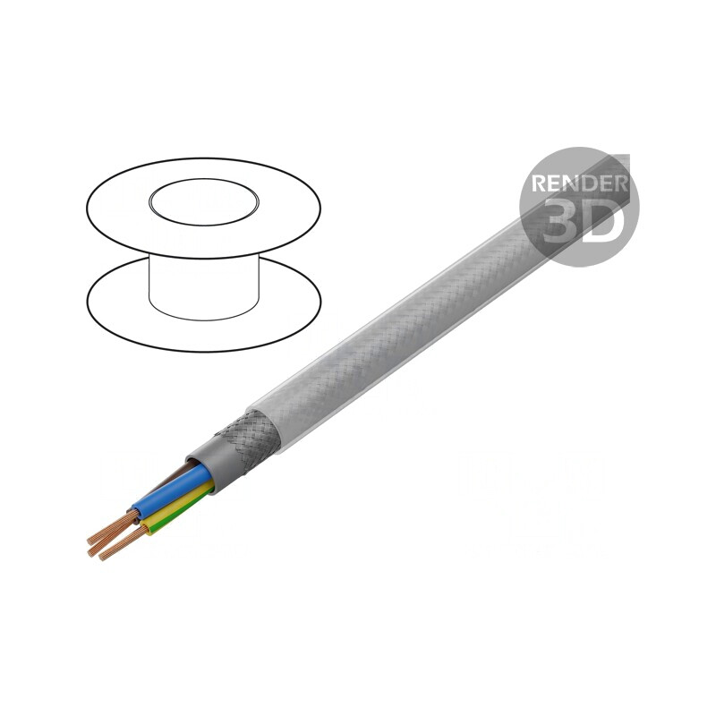 Cablu Y-CY-JB Ecranat PVC 300V 500V | Electronic-mag.ro | Componente Electronice