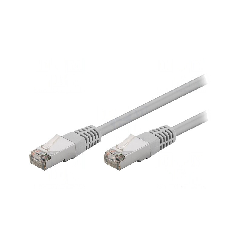 Patch Cord Ethernet F/UTP Cat5e 10m Gri | Electronic-mag.ro | Componente Electronice Patch Cord Ethernet F/UTP Cat5e 10m Gri | Electronic-mag.ro | Componente Electronice